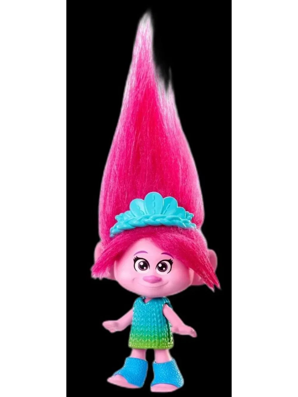 MATTEL DreamWorks Trolls Band Together QUEEN POPPY Mini Doll 5 Inch NEW